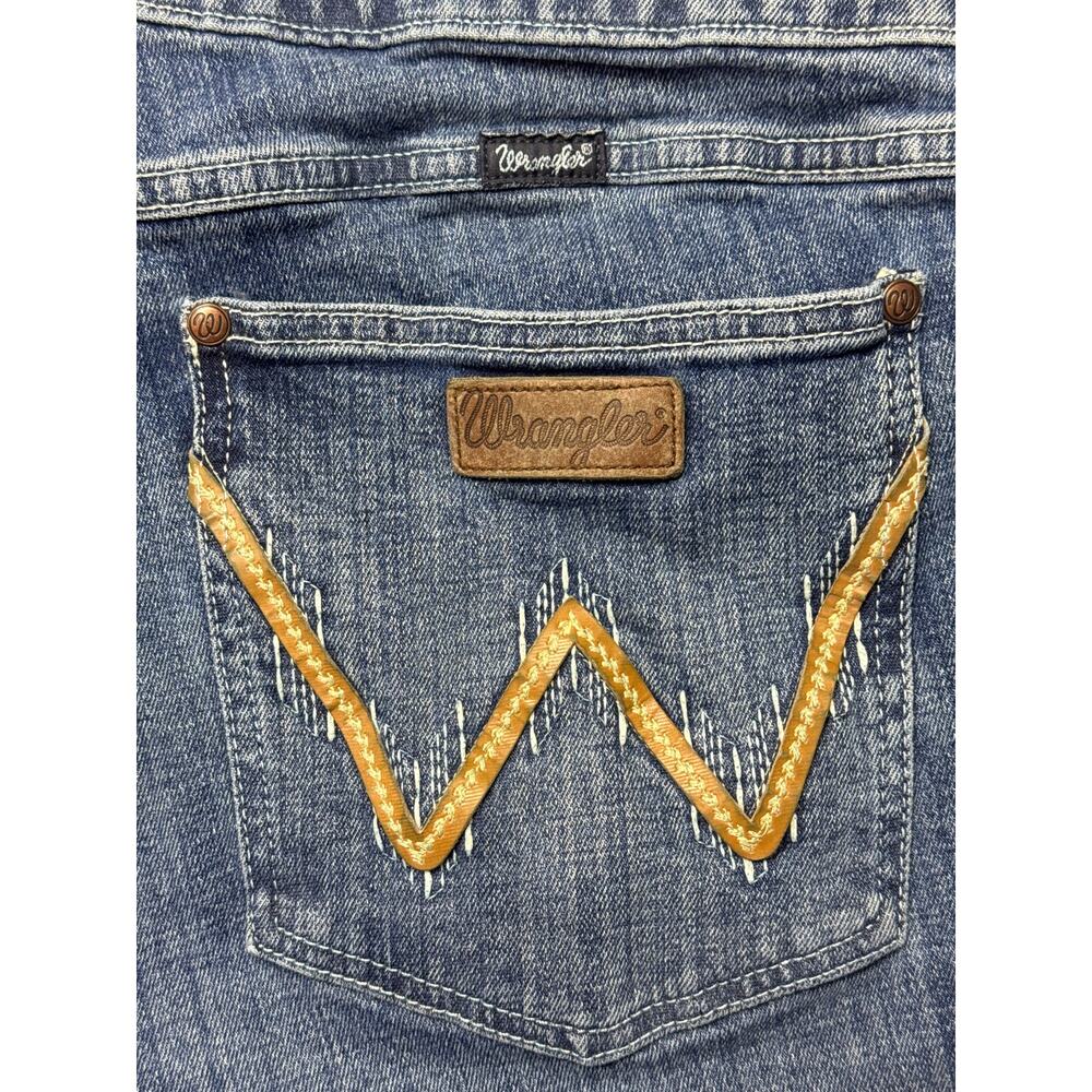 Wrangler Retro Women's Bootcut Blue Denim Jeans - Size 22Wx32 (41x34) - Picture 3 of 5